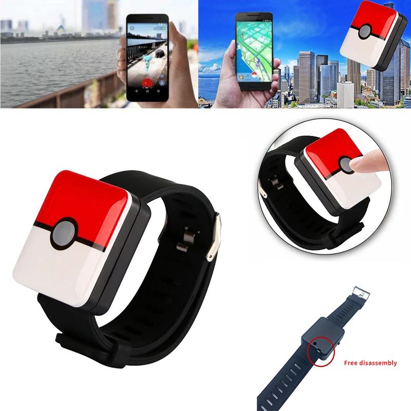 Auto Catch Bluetooth Bracelet For Go Plus Bluetooth Rechargeable Square Bracelet Wristband Bracelet Device for Android IOS
