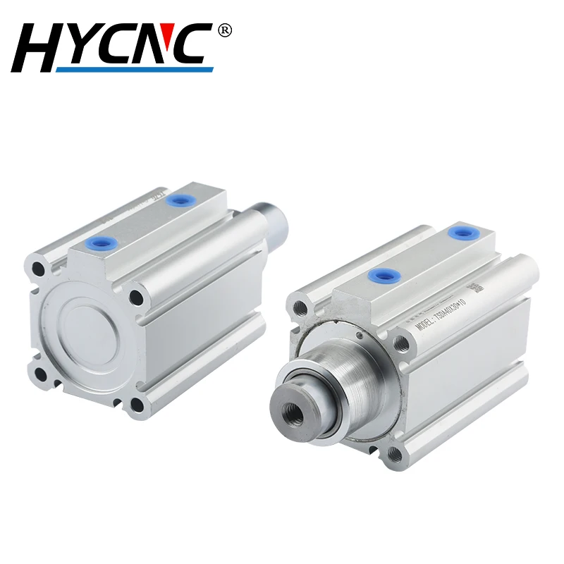 1pcs Pneumatic Thin Positioning Cylinder 3mm To 45mm Stroke Aluminum Alloy Telescopic Cylinder Pneumatic Components