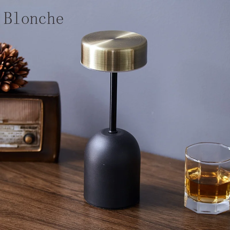 LED Bar Atmosphere Table Lamp Creative Touch Sensing Bedside Coffee Shop Western Restaurant Desktop Decoration Table Light