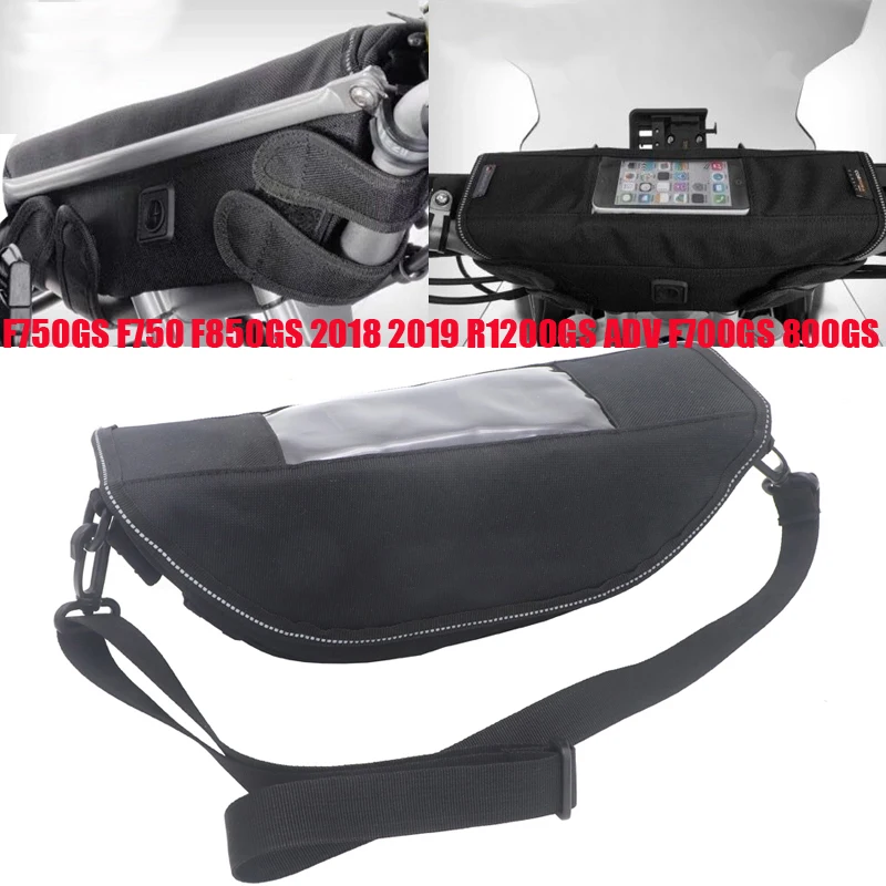 

Handlebar Waterproof Bag Travel Bag for BMW R1250GS R1200GS F850GS Honda Africa Twin and More