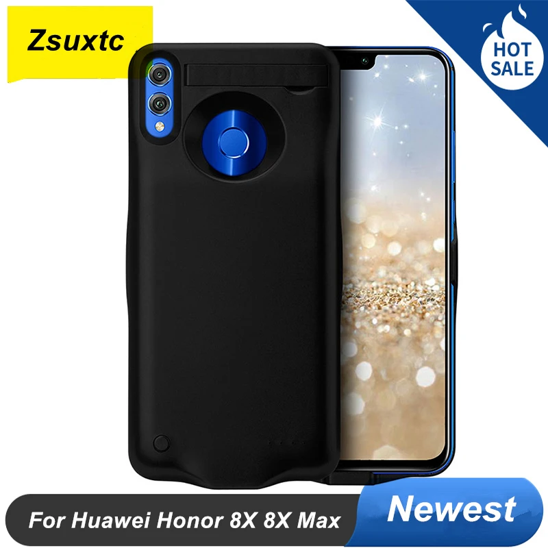 For Huawei Honor 8X Battery Case Smart Backup Charger Case Cover Pack Power Bank For Huawei Honor 8X Max Battery Case