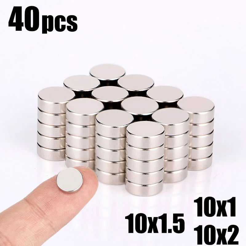 10x1 10x1.5 12x2 10x2mm Round Neodymium Strong Neodymium Magnet Magne Rare Earth Neodymium Strong Magnets Magnet 15x2  15x3 18x2