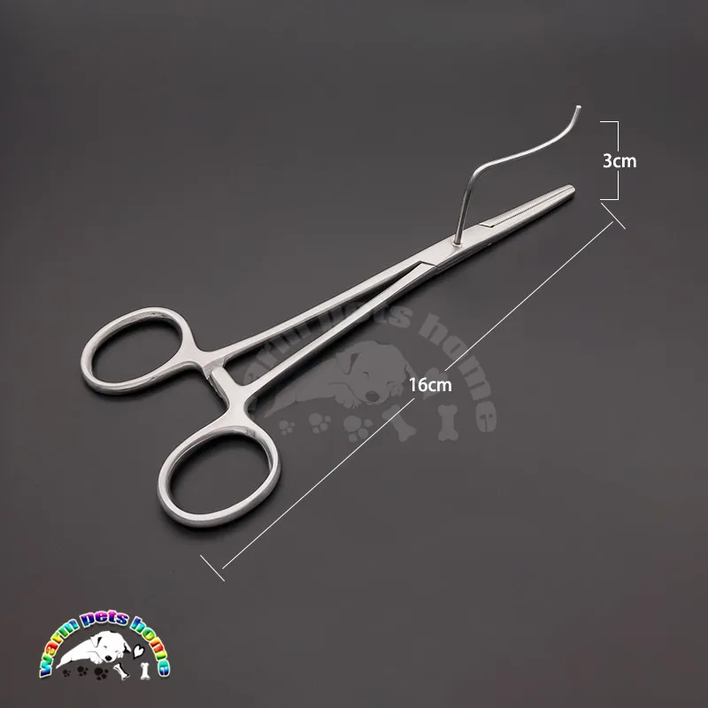 Cat Dog Sterilization Tool Animal Pet Sterilization Pliers Ligation Fixed Forceps Ovary Ligation Sterilization Pliers Veterinary