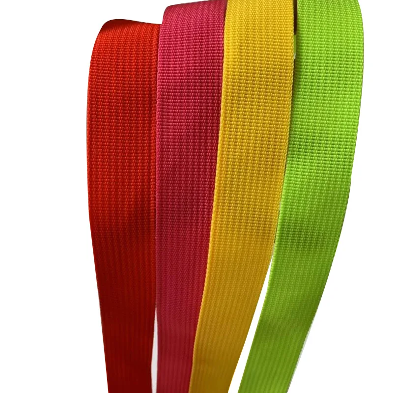 3.2cm široký 10.94 yards(10 meters)/lot PP webbing pro pytle brašnářské kabelka opletené řemen batoh pás