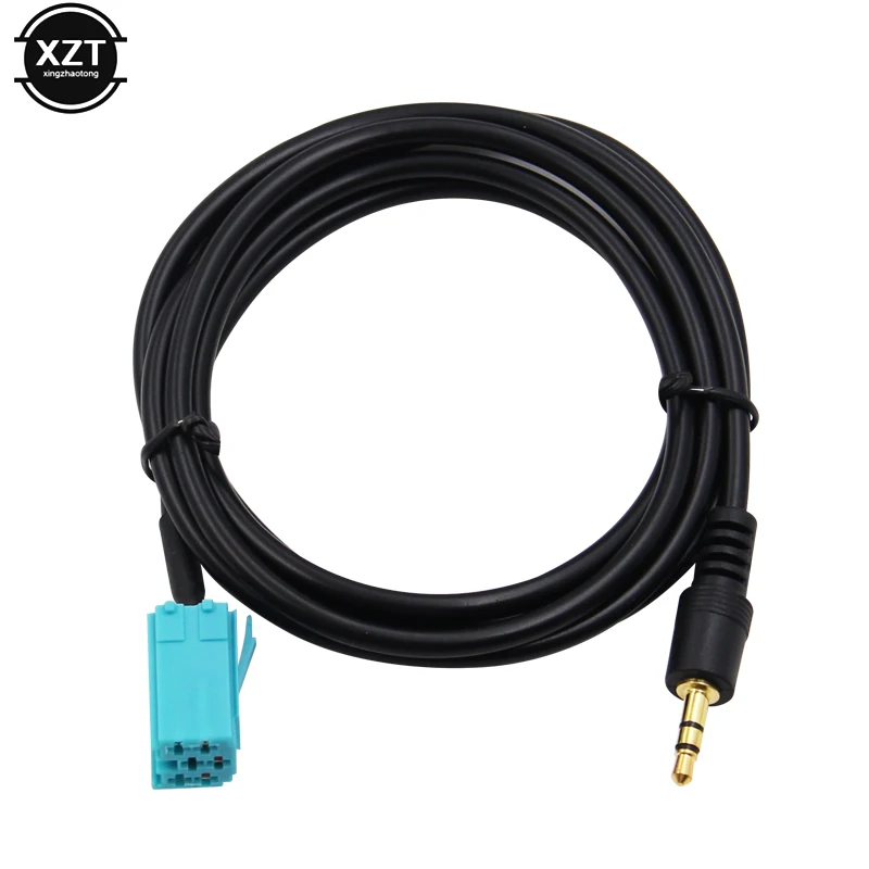 Cars 3.5mm AUX CD Stereo Audio Line Input Cable For Renault Clio Megane 2005 2006 2007 2008 2009 2010 2011