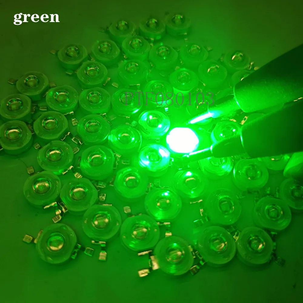 3w LED Diodes Green 520nm~530nm LED Lamp Chip Light Lamp With  20mm / PCB Board