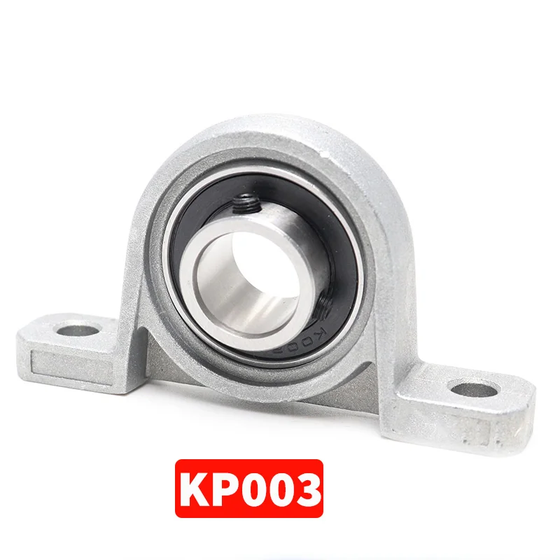 KP003 1PC Horizontal Vertical Bearing KP03 Lead Screw Support Mounted Ball Pillow Zinc Alloy PillowBlock KP003 17mm