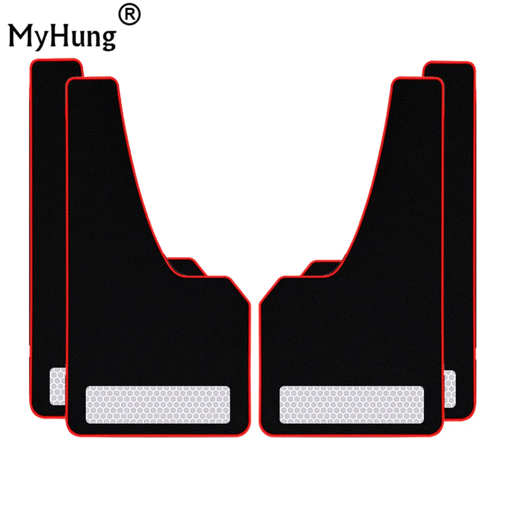 

4Pcs Front Rear Mud Flaps For Toyota All Models Car Accessories High-Quality Soft Rubber Splash Guards Fender Mudflaps