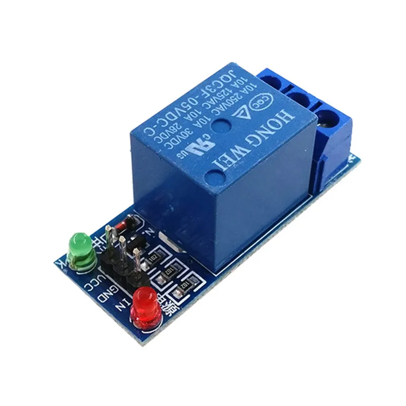 New 1 way relay module 5V low level trigger high ground level relay expansion board
