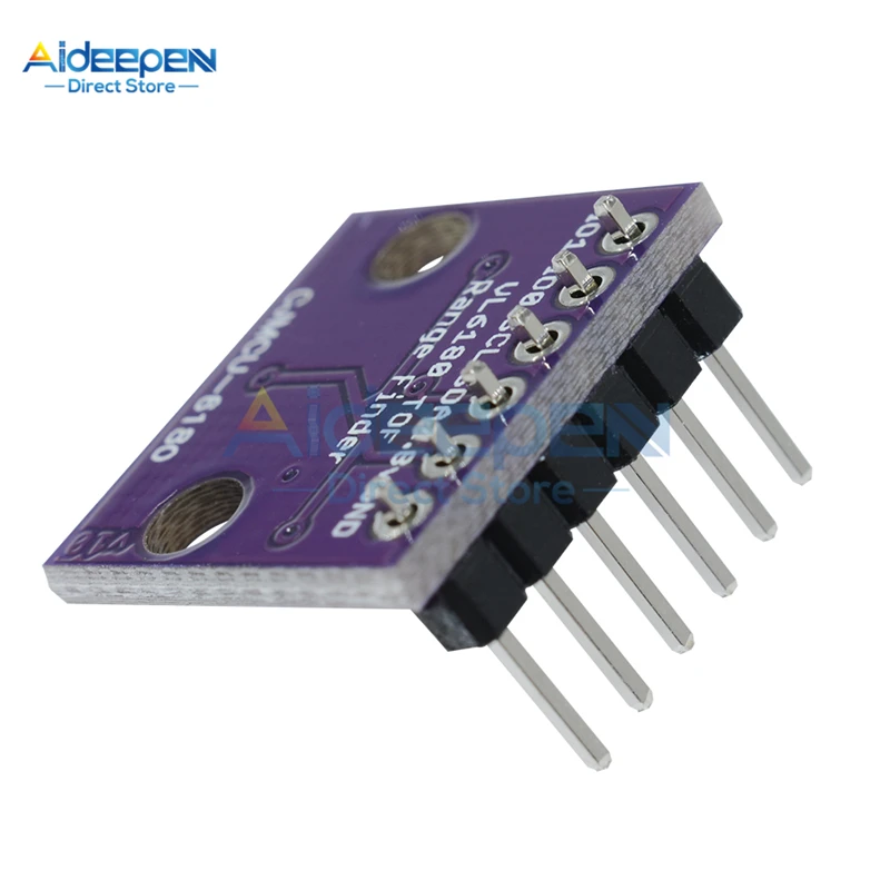 محدد المدى البصري VL6180 VL6180X ، وحدة استشعار مسافة وقت الرحلة ، دقة عالية ، واجهة I2C لـ Arduino
