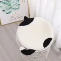 black white