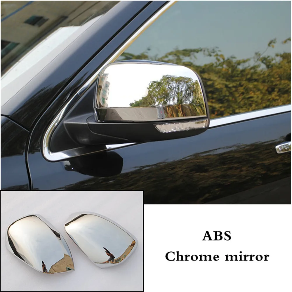 For Jeep Grand Cherokee WK2 2011 2012-2014 2015 2016 2017 2018 2019 2020 ABS Chrome Car Rear View Side Mirror Cover Case Trims