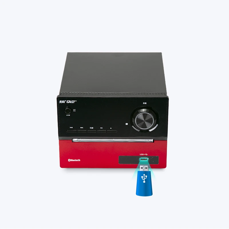 Reprodutor de dvd multifuncional, 110v 220v para dvd combinação de áudio para crianças amplificador alto-falante bluetooth alto-falante reprodutor de dvd para casa