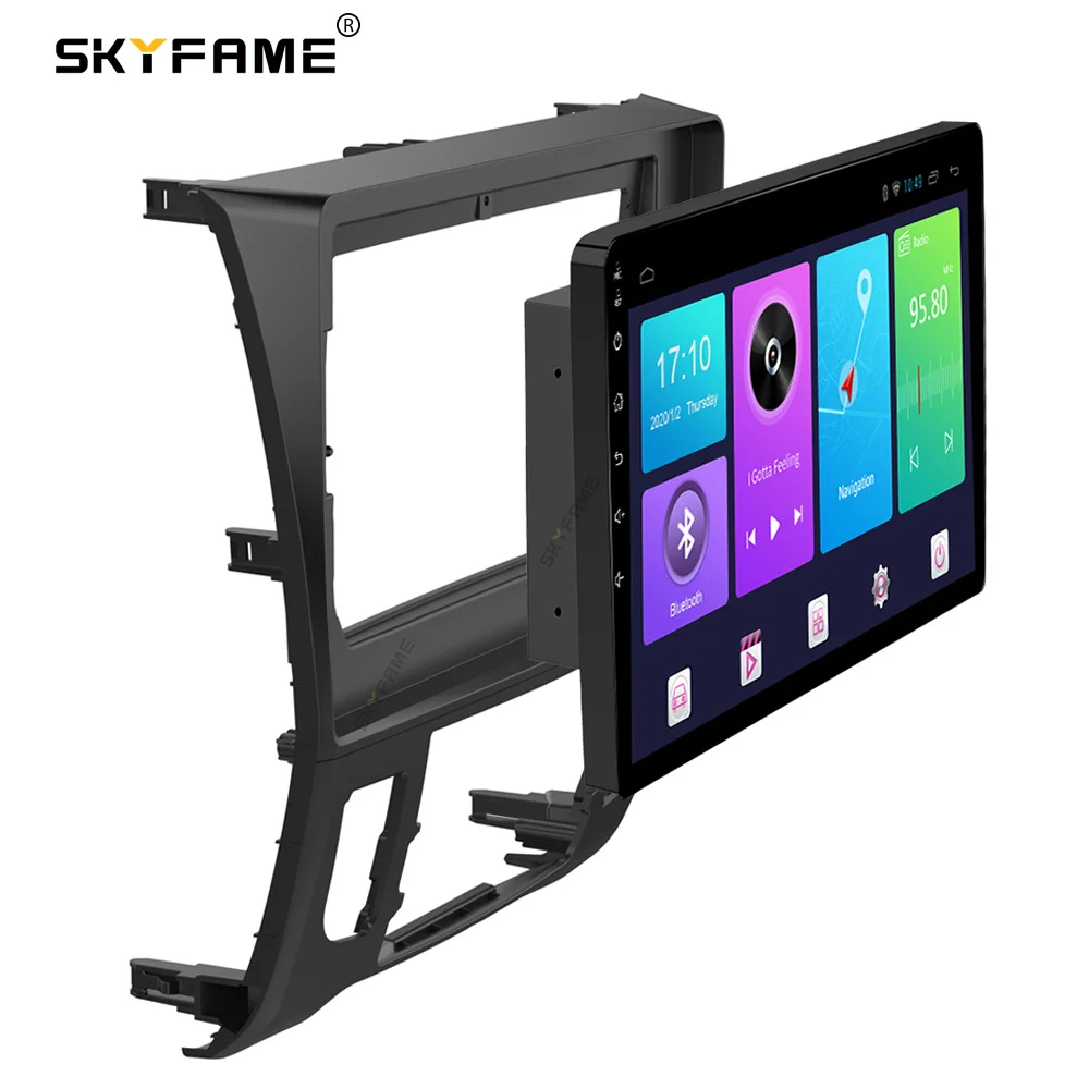 SKYFAME, автомобильная рамка, адаптер для Android, аксессуары для панели для Honda Crider