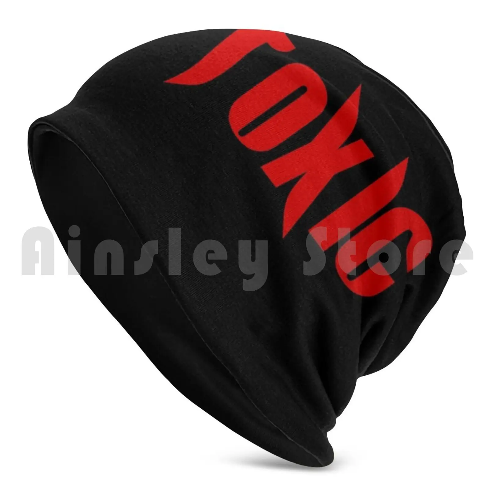 Toxic Beanies Knit Hat 935 Beanies Print Toxic Poison Toxic Masculinity Biohazard Symbol Feminist Quote Radiation