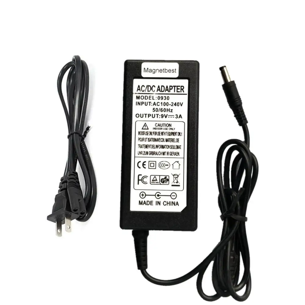 9V 3A Adapter Charger For Roland Boss GT-10 GT-100 GT-1000 GT-10B