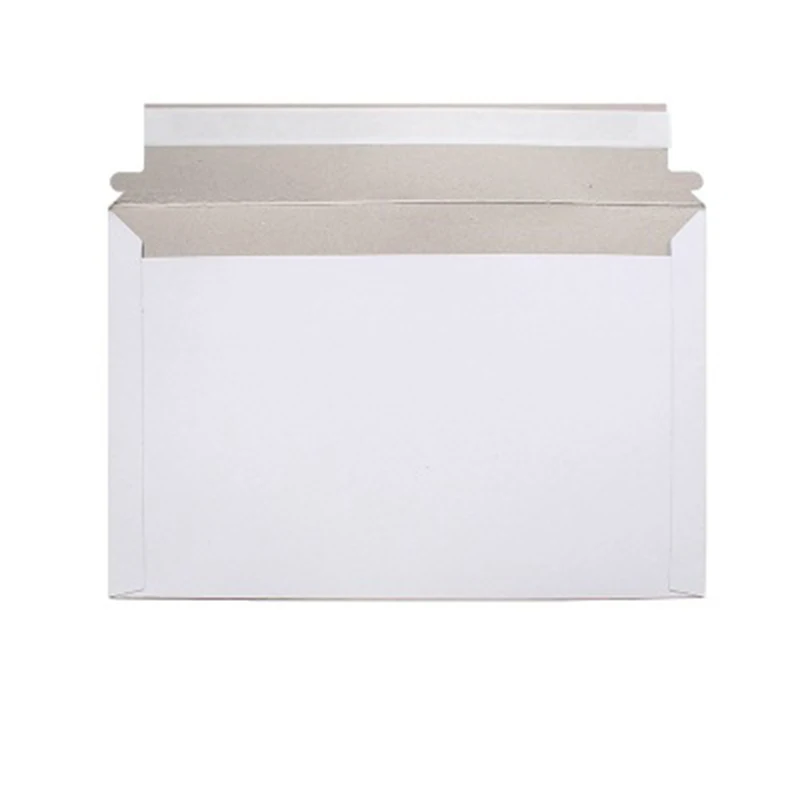 10PCS 250x160mm Mailjackets Rigid Mailers Self-Seal Stay Flat Photo Packaging Paperboard Envelopes ,Document Cardboard Mailers