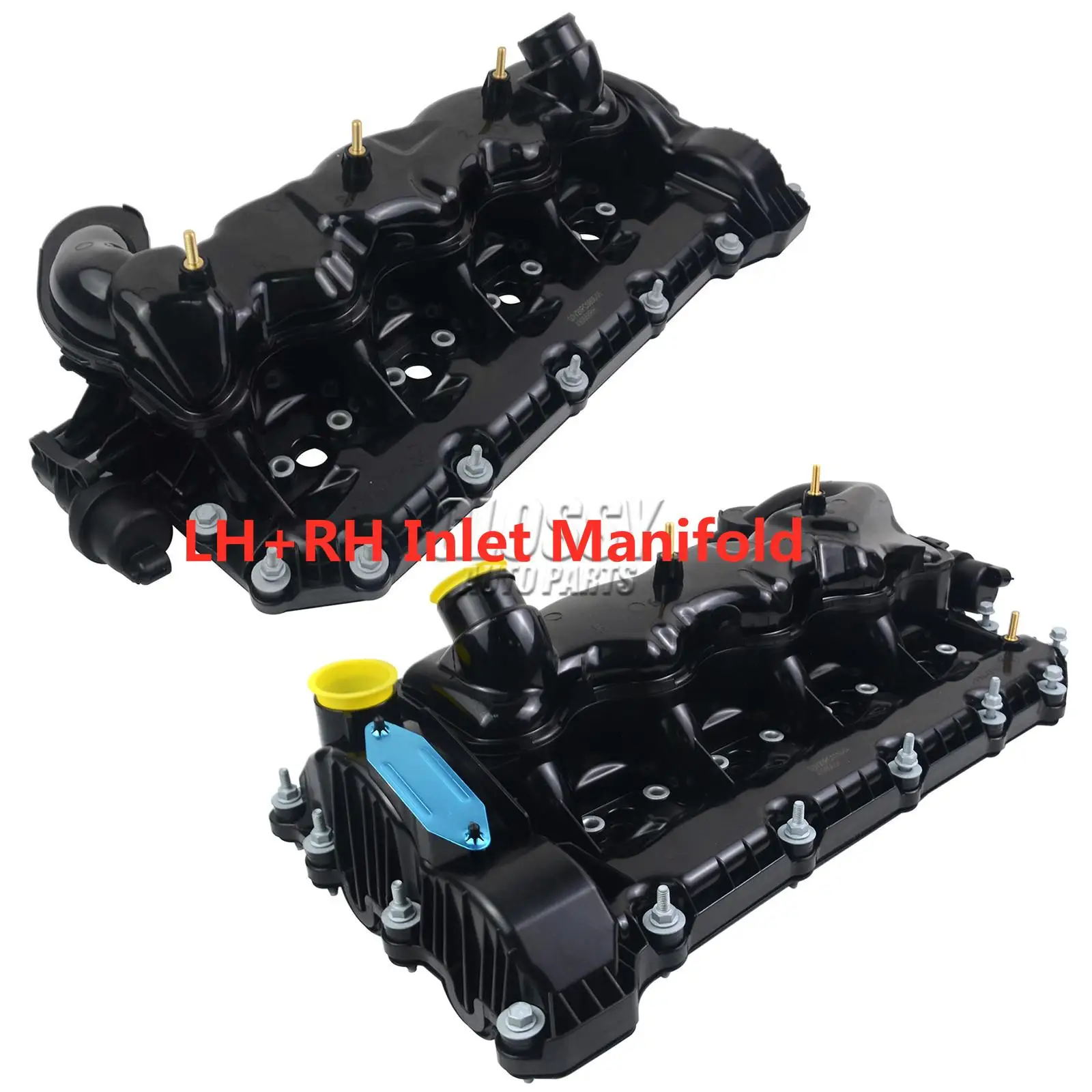 AP03 2pcs Inlet Manifold Rocker Cover Left +Right for Land Rover Range Rover MK3 L322 3.6 TDV8 2002-2012 LR005659 LR005274