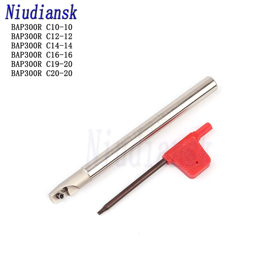 

BAP300R C10 C12 C15 C16 C19 C20 1 шт. фрезерный держатель BAP300R C10-10 C12-12 C14 Фрезерный резак оправка Для APMT1135 вставки