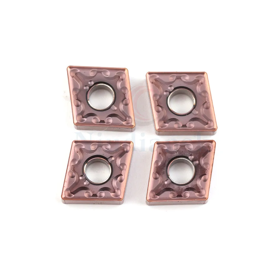 10pcs CNMG120404-MA LF6018 CNMG120408 -MA LF6018 High-quality carbide alloy inserts CNC lathe turning tool , for stainless steel