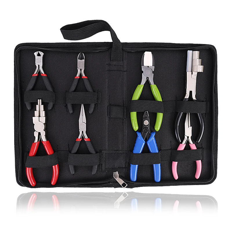 JUNEFOR Pliers Multi Functional Tools Jewelry Pliers Wire Wrapping Cutters edc Jewelry Pliers Tool Set Cutting Nipper Hand Tools