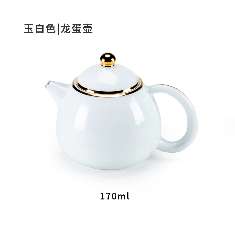 

Ceramic Teapot Charm Cozy with Infuser for Loose Tea Container Porcelain Chinese Teapot Kung Fu Juego De Te Teaware BD50TT