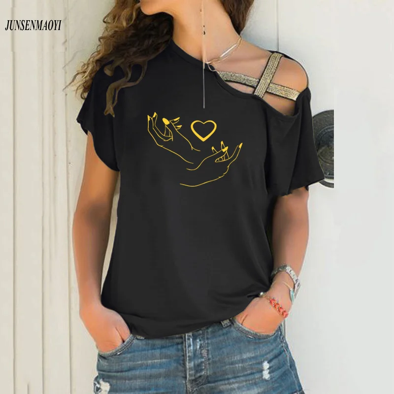 2024 New Manicure Art tshirt women Fashion Women Casual Short sleeve T Shirt summer Tees Tops Size s-5XL