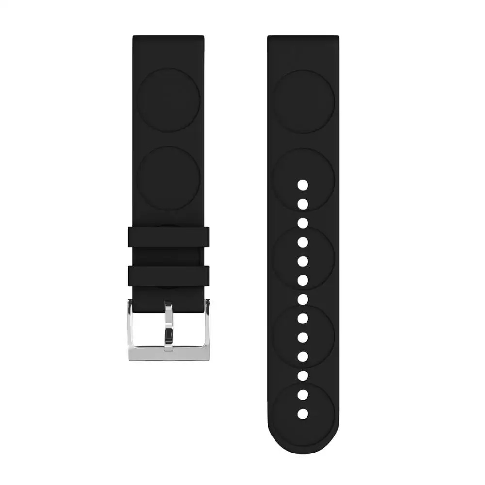 20mm Width Silicone Watch band for Suunto 3 fitness Strap Sport Silicone Replacement Wristband for Suunto 3 fitness Watchband