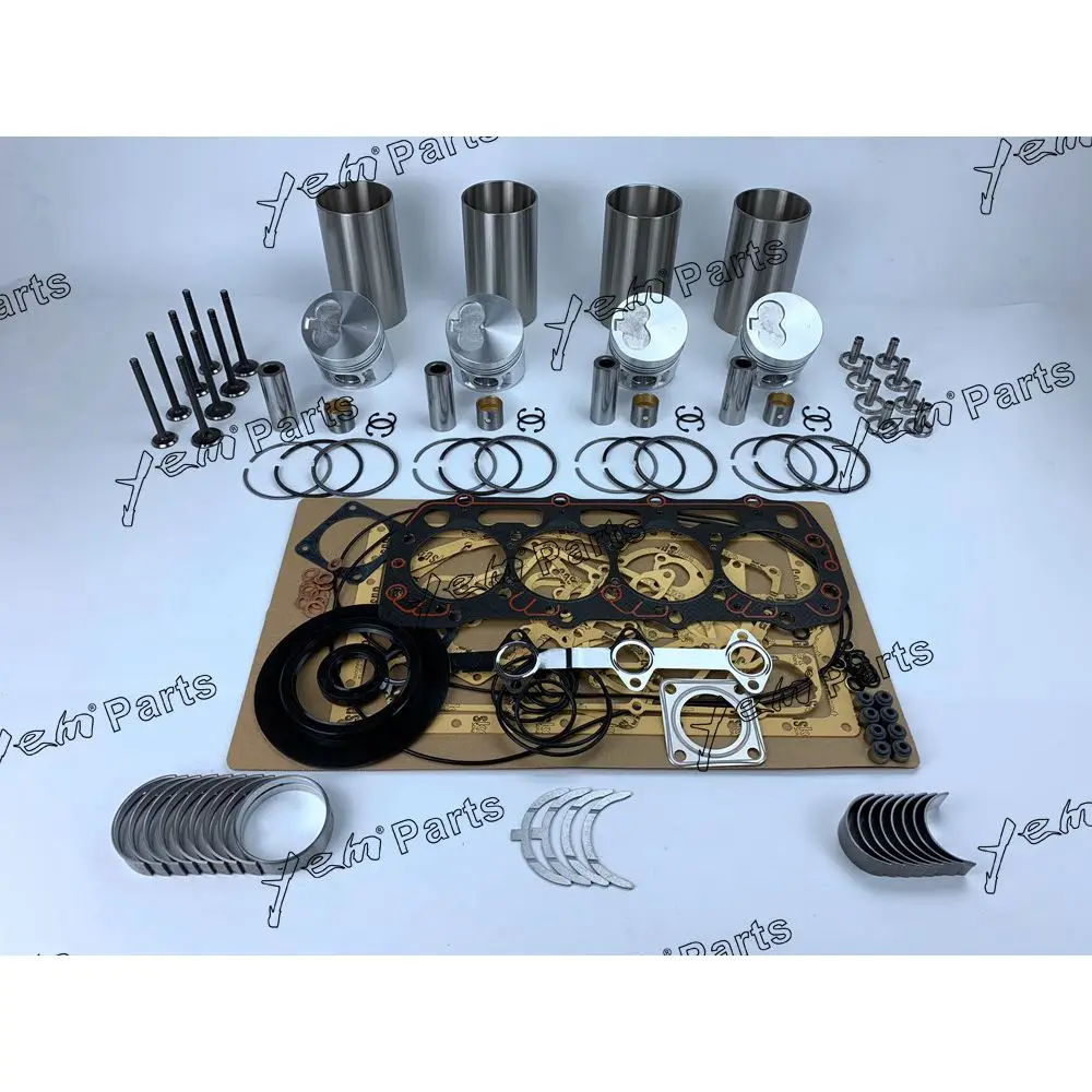 For perkins  New 404D  404D-22T  Overhaul kit  piston & piston ring & gasket set