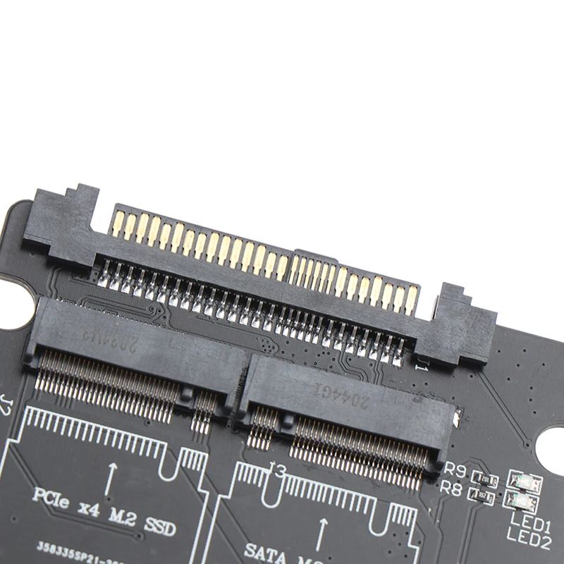 SATA M.2 ssd에서 2.5 "SATA NVMe M.2 NGFF SSD-SFF-8639 어댑터 변환기