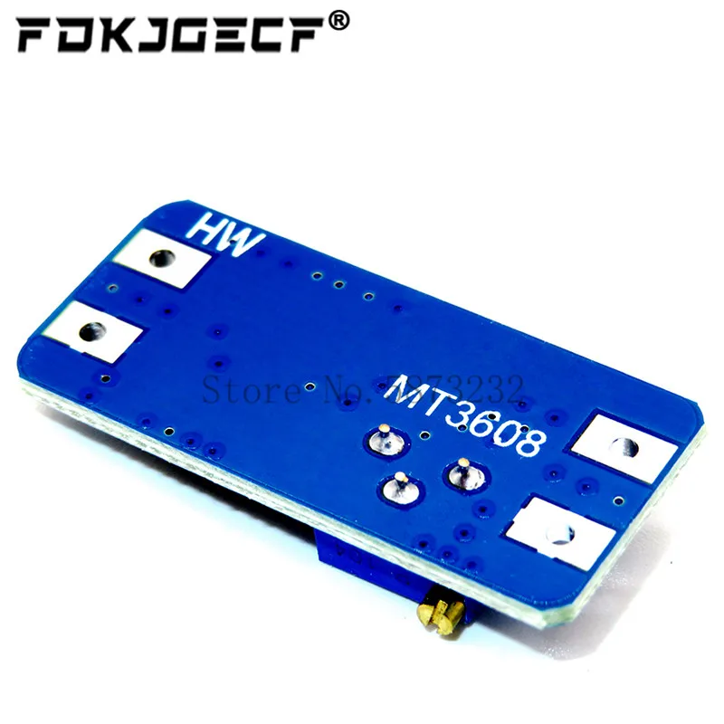 MT3608 DC-DC Step Up Converter Booster Power Supply Module Boost Step-up Board MAX output 28V 2A for arduino