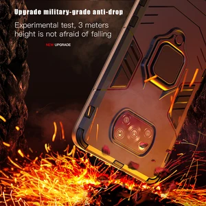 Keysi-Caso-Stoßdicht für Xiaomi POCO X4 GT F4 NFC M3 M4 Pro 5G F2, mit Ringunterstützung, hintere Abdeckung für Xiaomi POCO X3 Pro F3 F1 9 Hauptverkaufsformel 1 Mobile Deckung - №5