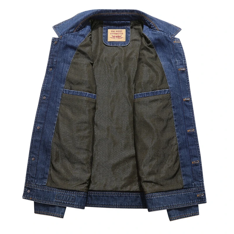 Jaqueta jeans de autodefesa, retrô, cidade, resistente a facadas, anti-corte, furtiva, macia, tática, anti-hacking, leve, roupas de segurança para fbi