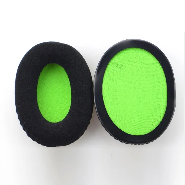 Almohadillas de cuero de terciopelo para auriculares, almohadillas para los oídos, cubierta para Hyper X Cloud 2 II, KHX-HSCP-GM