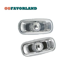 Luz de señal de giro lateral izquierda y derecha, lámpara 8E0949127 para Audi A3 S3 A4 S4 2001 2002 2003 2004-2008 A6 2002-2008 S6 RS4 RS6, 1 par