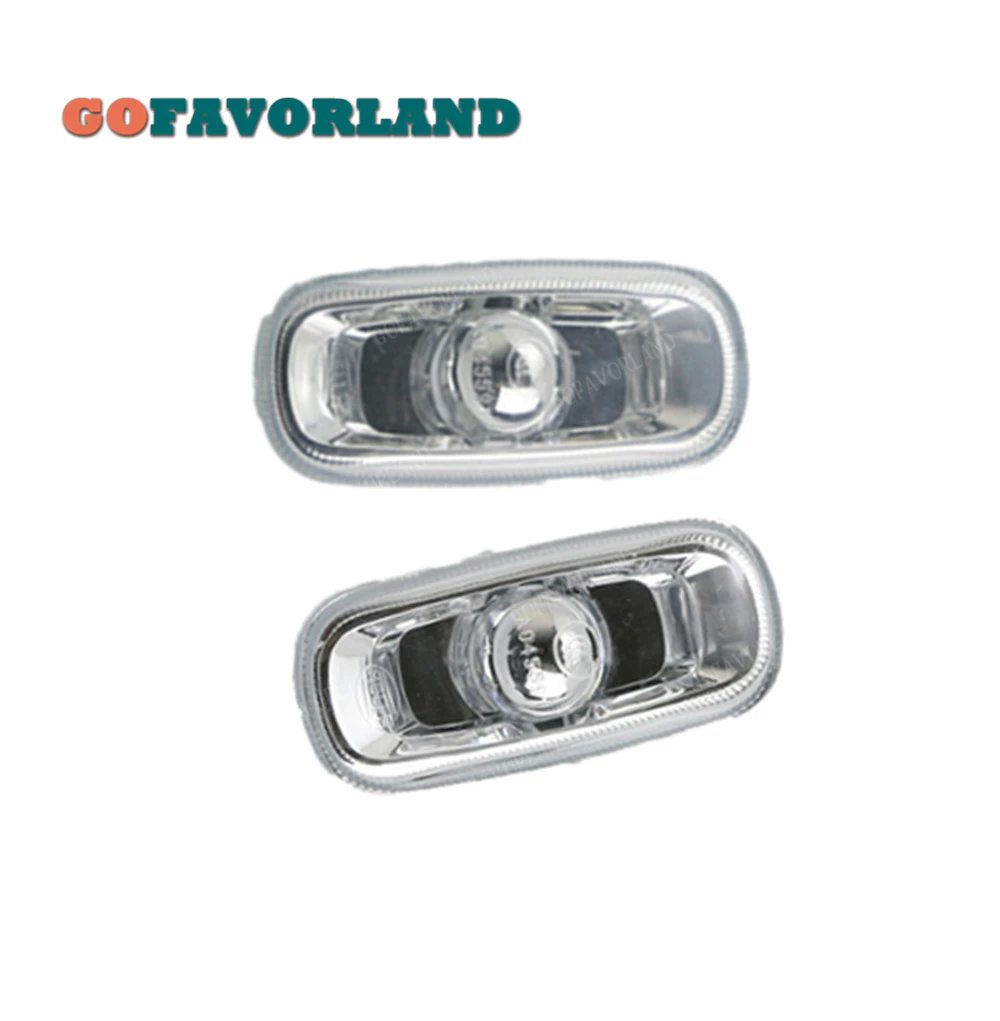 Pair Left Right Side Turn Signal Light Lamp 8E0949127 For Audi A3 S3 A4 S4 2001 2002 2003 2004-2008 A6 2002-2008 S6 RS4 RS6 