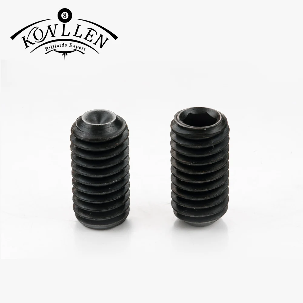 KONLLEN Pool Cue Weight Bolt Adjust 0.2/0.4/0.5/1.1oz 12/19/25/45mm 4 Pieces Set of Weight Bolt Adjustable Billiard Accessories