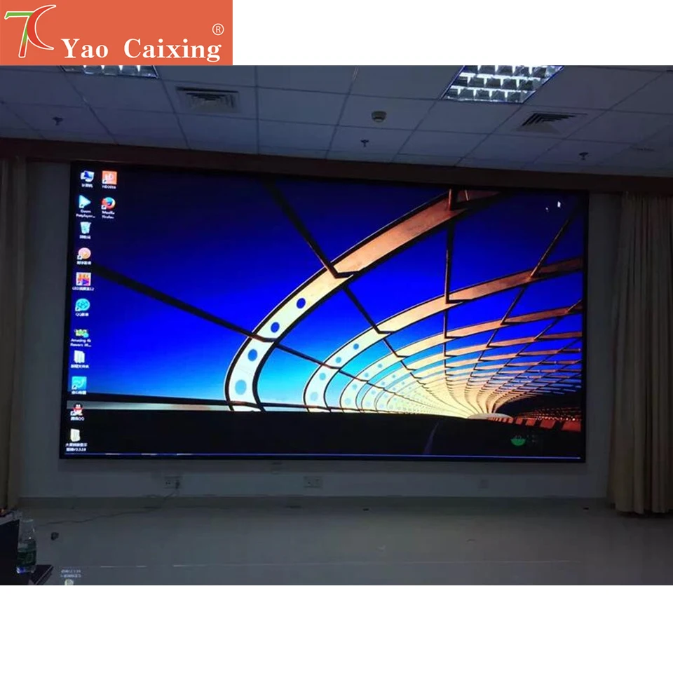 P4 Indoor most cost-effective led screen video wall widely used in conference, hotel, market ,station,meeting room.