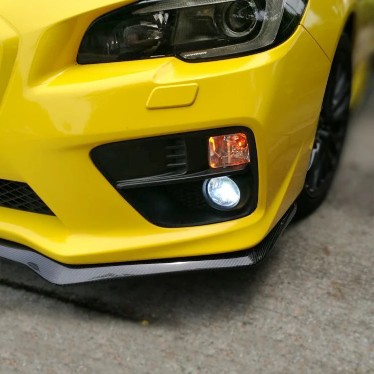 Car Styling For Impreza 2015 VA Carbon Fiber Bottom Line Front Lip