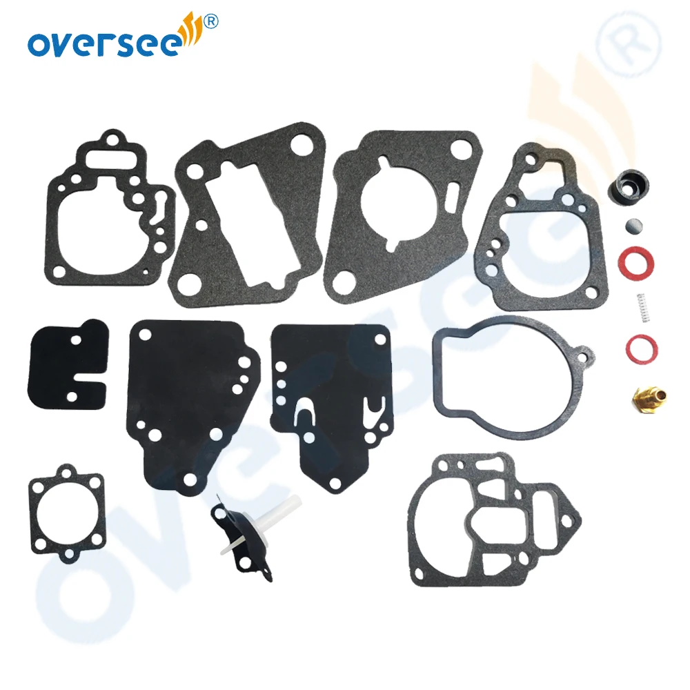 

Oversee Carburetor Gasket and Diaphragm Kit for Mercury Many 6 8 9.9 10 15,20 & 25 HP Replace 1395-9761-1