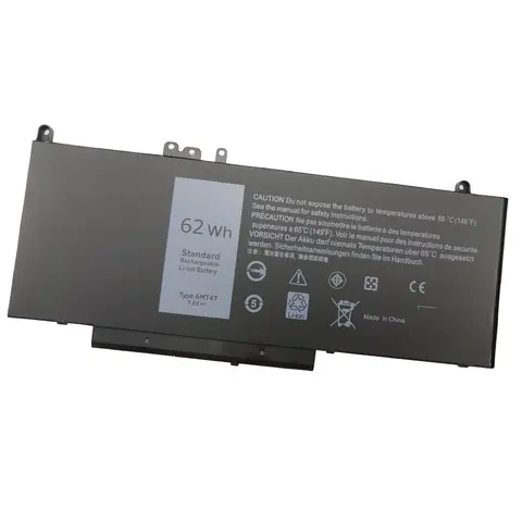 6MT4T Laptop Battery For DELL Latitude 14 5470 E5470 15 5570 E5570 15 3510 M3510 Laptop 7V69Y TXF9M 79VRK 07V69Y 62WH