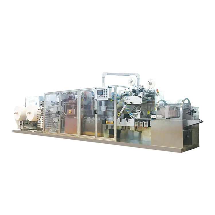 center sealing wet tissue packing machine baby wet wipe semi-automatic folding machine