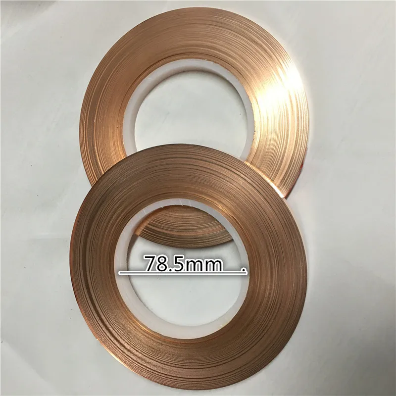 1KG/Roll Pure T2 Copper Metal Sheet Copper Belt Copper Strap 99.9% For Energy Storage Spot Welder Copper Strip Welding