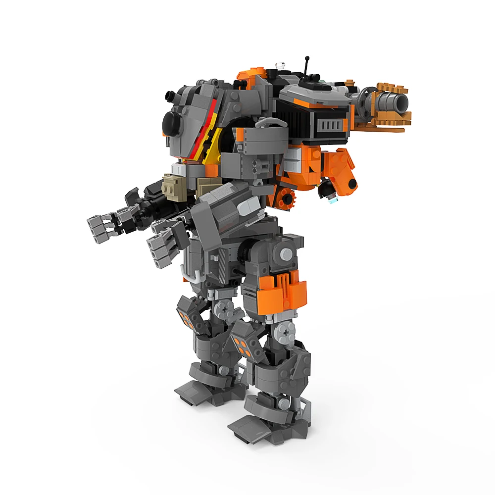 MOC Titanfalls  2 Kane's Scorch Titans Building Blocks Set Machine Mecha Robot Bricks Building Model Toys For Children Gifts