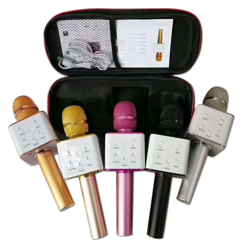 พร้อมสต็อกQ7 ไมโครโฟนลำโพงบลูทูธ