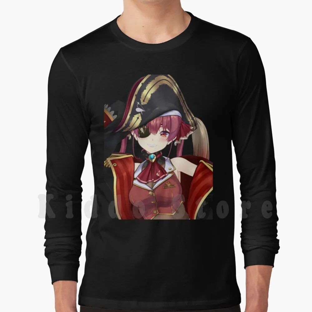 Houshou Marine 3d Hoodie Long Sleeve Hololive Vtuber Anime Hololive Hololive Hololive Inugami Korone Kiryu Coco