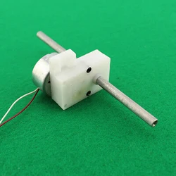 Double Shaft 300 Gear Motor DC 1V-6V 3V 5V 6-166RPM Long Axis Electric Mini Electrical Gear Box Reduction Gearbox Solar Motor