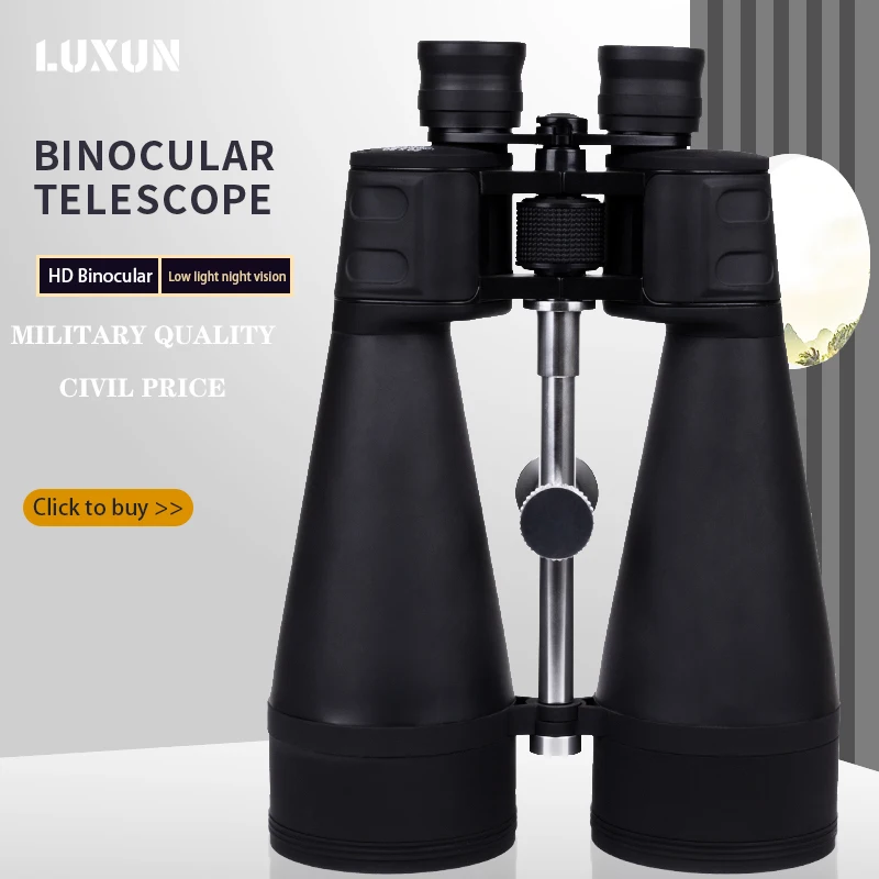 

LUXUN Powerful HD Binoculars 20X80 Professional for Stargazing Hunting and Camping Powerful and Long Distance Telescope