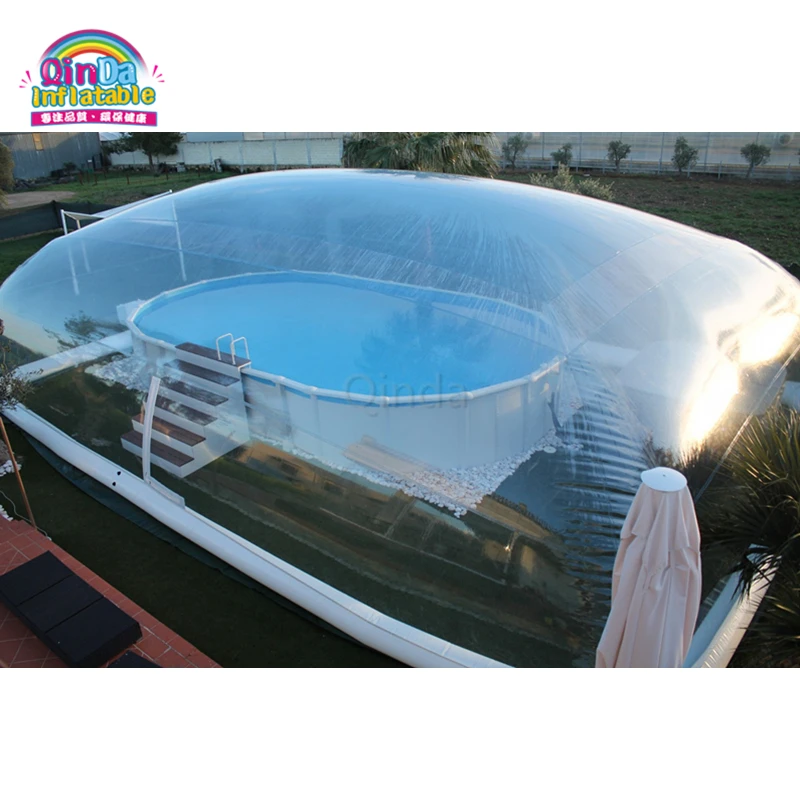 Customized Pool Cover Transparent Air Inflatable Swimming Pool Dome