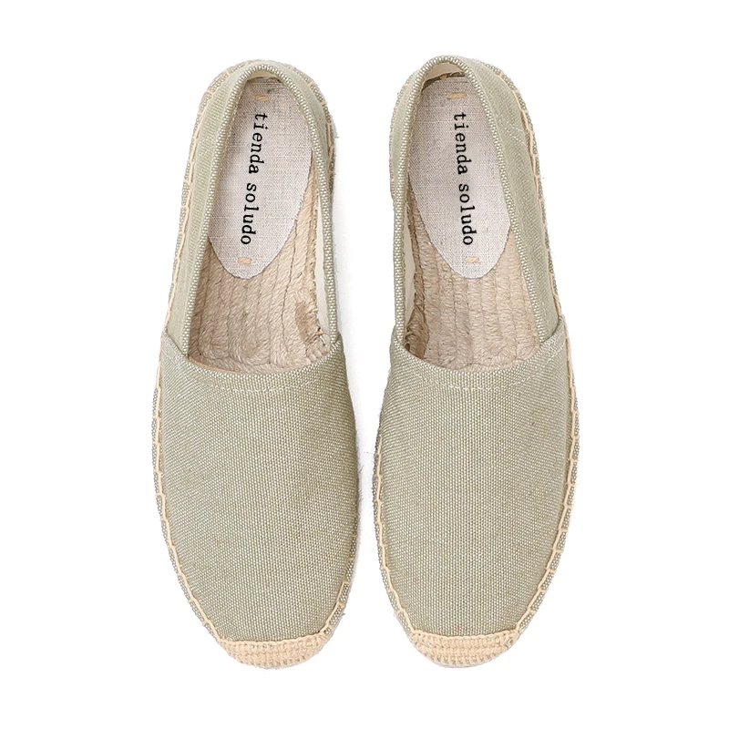 2021 Rushed Sapatos Mujer Casual Espadrilles Shoes Woman Genuine Creepers Flats Ladies Women\'s Fashion Flat Lazy\'s Canvas Girl